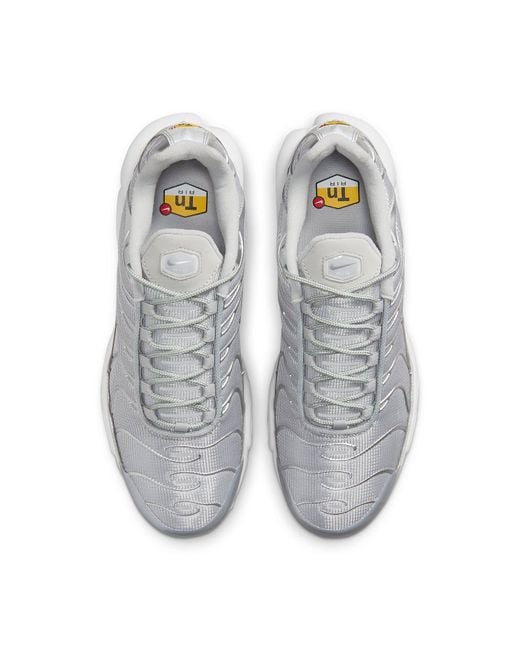 Nike Gray Air Max Plus 'Metallic' for men