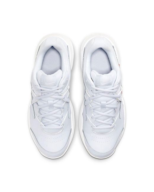 Nike White (Wmns) Court Lite 2 Bright Crimson'