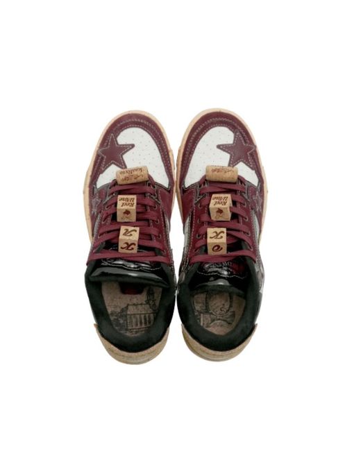 KAALIXTO Brown Skateboarding Low Wine' for men