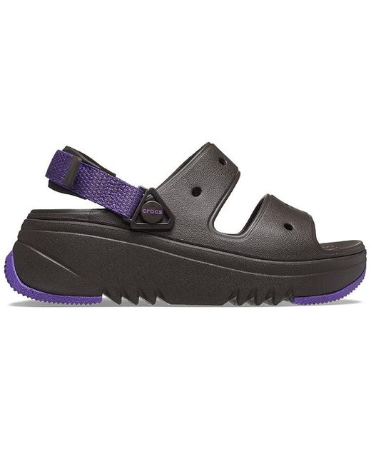 CROCSTM Brown (Wmns) Hiker Xscape Sandal 'Espresso Neon'