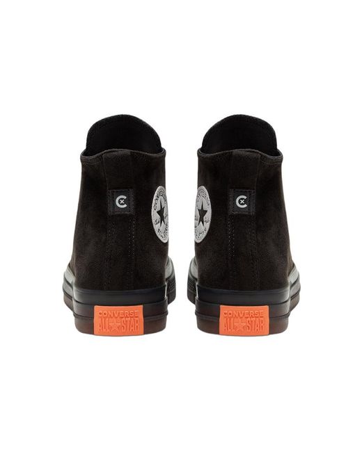 Converse Black Chuck Taylor All Star Cx Suede High Wild Mango' for men
