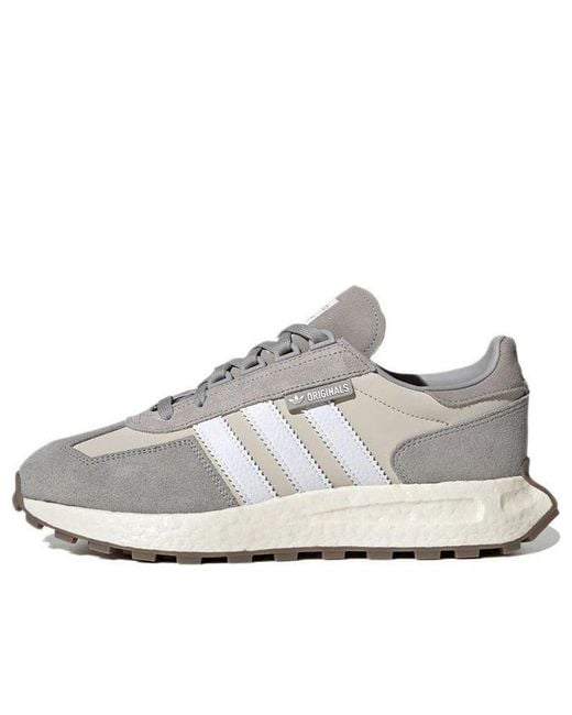Adidas White Retropy E5 'Dark Solid' for men