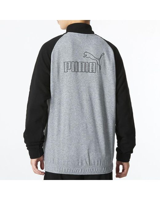 PUMA Gray Casual Jacket for men