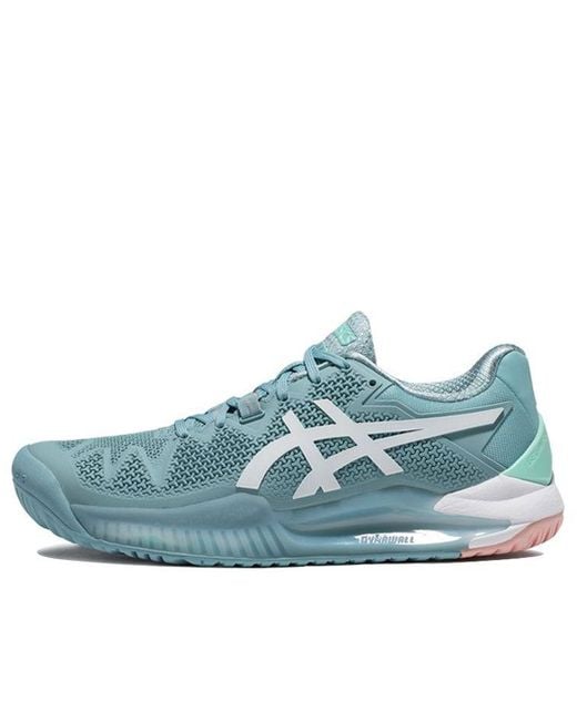 Asics Blue (Wmns) Gel Resolution 8 'Smoke'