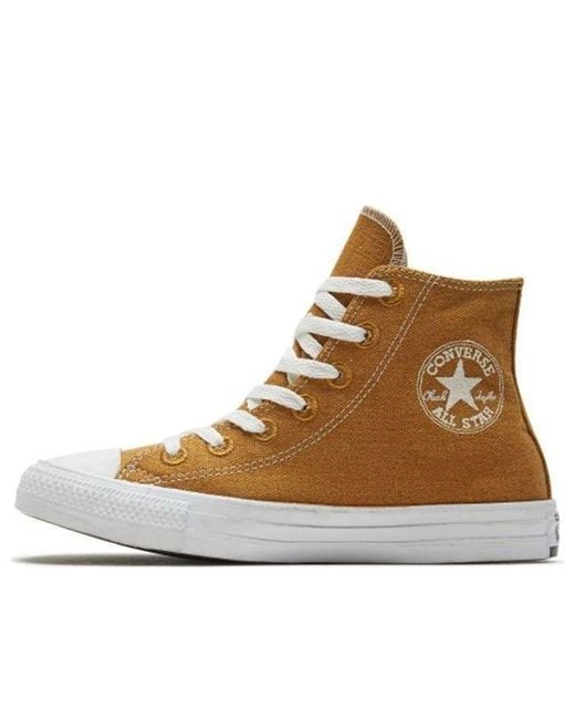 Converse Brown Renew Cotton Chuck Taylor All Star High 'Wheat Natural' for men