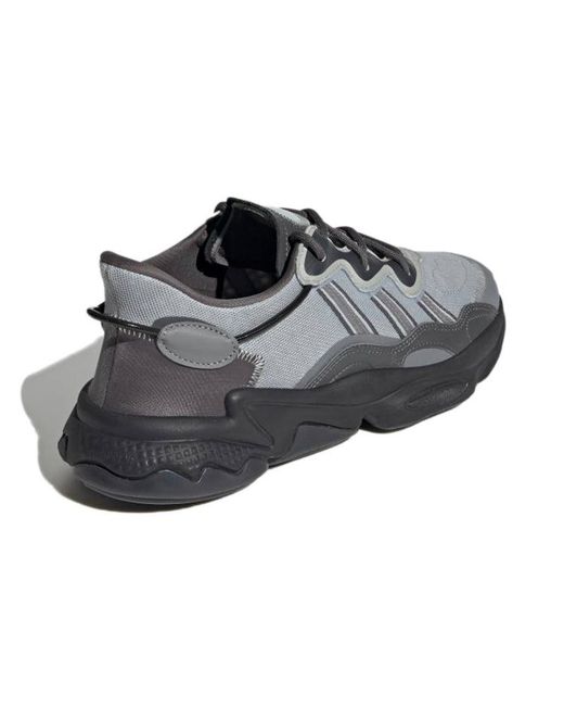 Adidas Gray Originals Ozweego 'Triple' for men