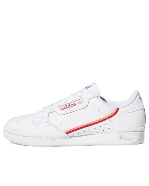 adidas Continental 80 'white Scarlet Flash Red' | Lyst