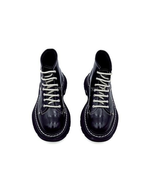 McQueen Black (Wmns) Tread Slick Boot