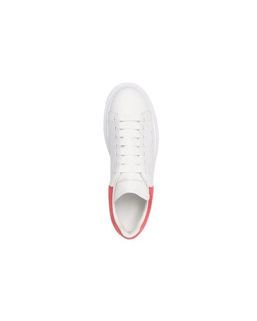McQueen White (Wmns) Oversized Sneaker Coral'