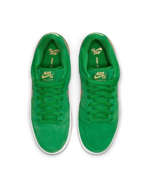 Nike Green Sb Dunk Low 'St. Patricks Day' for men