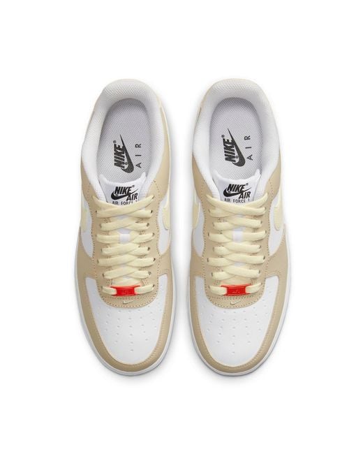 Nike White Air Force 1 '07 Low 'Rattan' for men