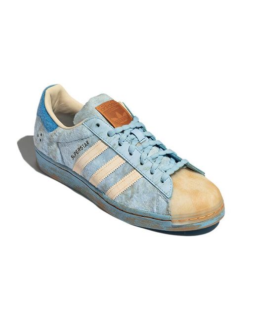 Adidas Blue Melting Sadness X Originals Superstar 2022 Cny Sneakers for men