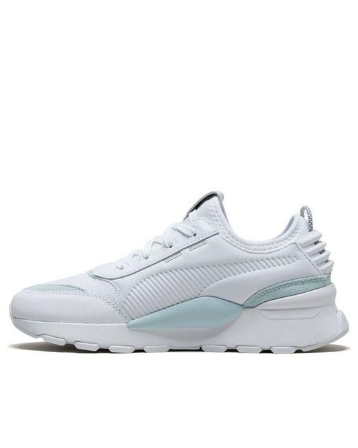 PUMA White Rs-0 Core Light Sky' for men