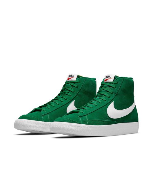 Nike Green Blazer Mid '77 Suede 'Pine' for men