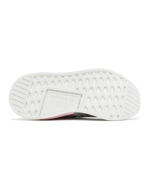 Adidas White (Wmns) Nmd_R2 Primeknit