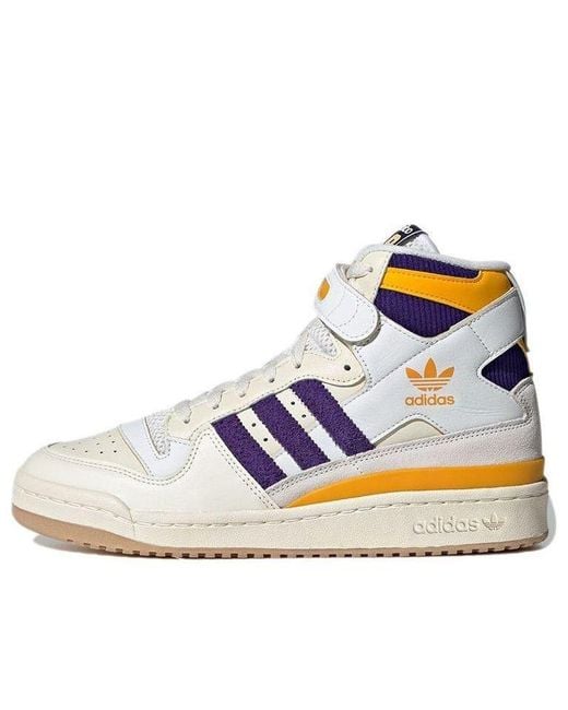 Adidas Blue Originals Forum 84 High Shoes for men