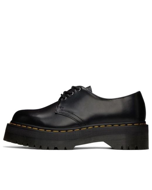 Dr. Martens Black 1461 Smooth Leather Platform for men