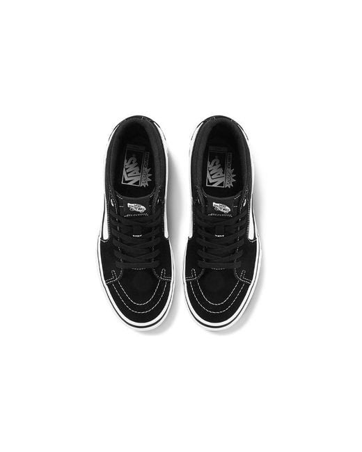 Vans Black Sk8-Mid Pro for men