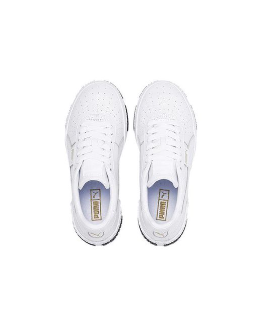 PUMA White (Wmns) Cali Bold Metallic'