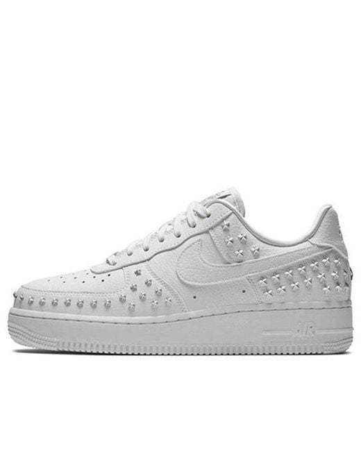 Nike White (Wmns) Air Force 1 Low 'Star-Studded'
