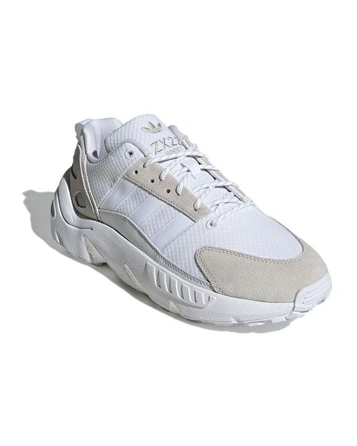Adidas White Zx 22 Boost 'Crystal' for men