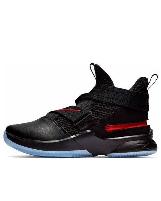 Nike Black Lebron Soldier 12 Flyease for men