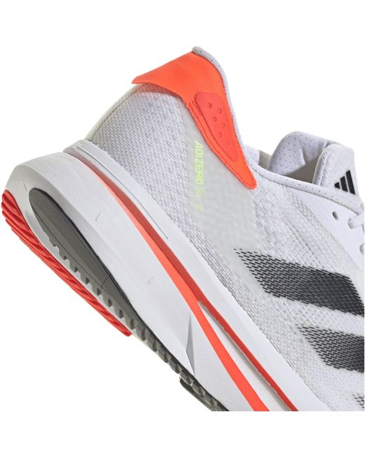 Adidas White Adizero Sl2 'Core' for men