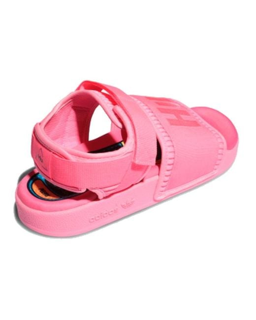 Adidas Pink X Pharrell Adilette 2.0 Sandal 'Hyper Pop'