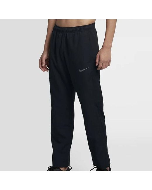Nike Black As Nk Dry Pant Team Woven Training Trousers for men