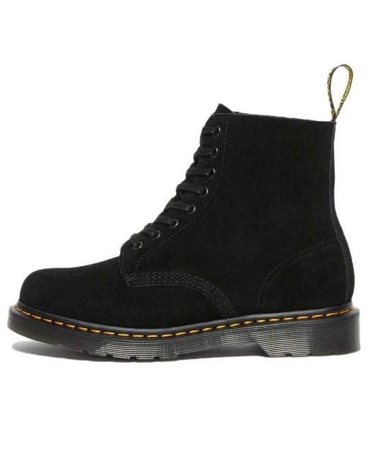 Dr. Martens Black (Wmns) Dr.Martens 1460 Pascal Suede Lace Up Boots E H Suede+E H Suede Mb'
