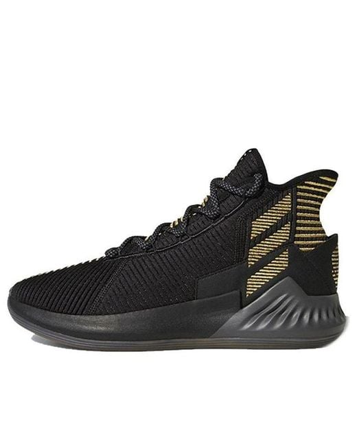Adidas Black D Rose 9 for men