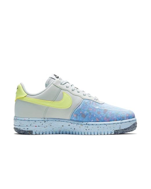 Nike Blue (Wmns) Air Force 1 Low Crater 'Pure Platinum'