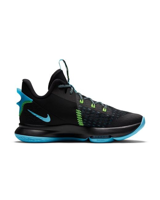 Nike Black Lebron Witness 5 Ep Light Fury' for men