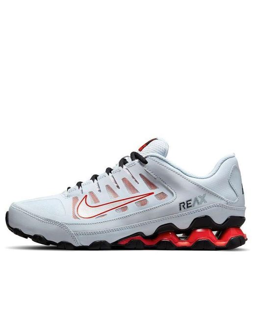 Nike Reax Tr Mesh 'pure Platinum Chile Red' in White for Men | Lyst