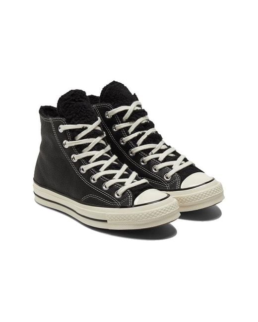 Converse Black Chuck 70 High 'Cozy Utility