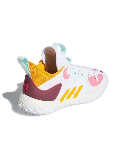 Adidas White Harden Stepback 2 Semi Solar' for men