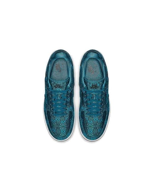Nike Blue Air Force 1 Low Premium 'Stained Glass' for men