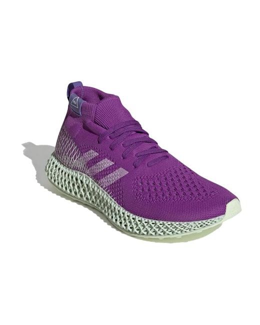 Adidas Purple X Pharrell 4D Runner 'Active' for men