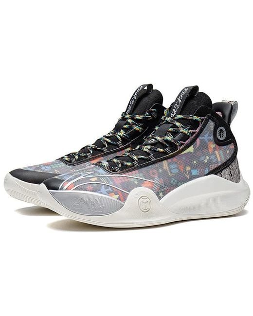 Li-ning Blue Cj-1 Mid 'Rock &Amp; Roll' for men