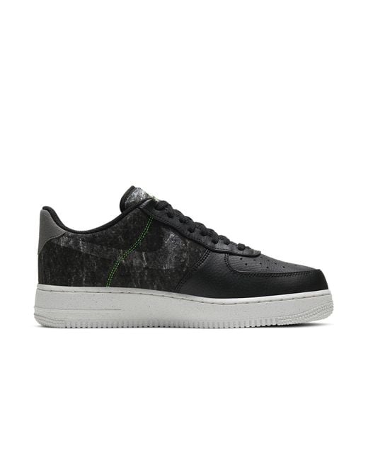 Nike Black Air Force 1 '07 Lv8 'Recycled Wool Pack for men