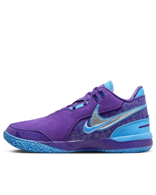 Nike Purple Zoom Lebron Nxxt Gen Ampd 'Summit Lake Hornets' for men