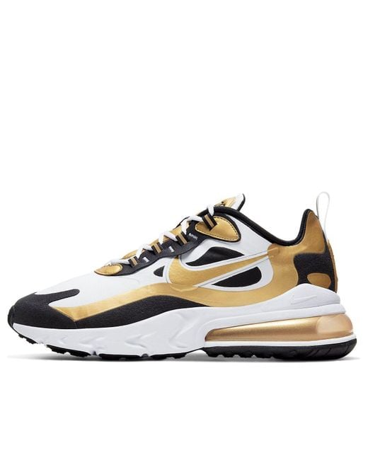 Nike Blue Air Max 270 React 'Metallic' for men