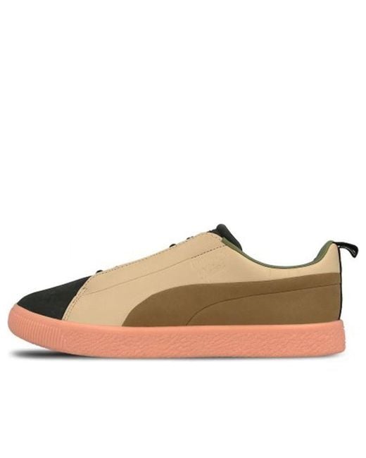 PUMA Brown Naturel X Clyde Fshn 'Glow for men
