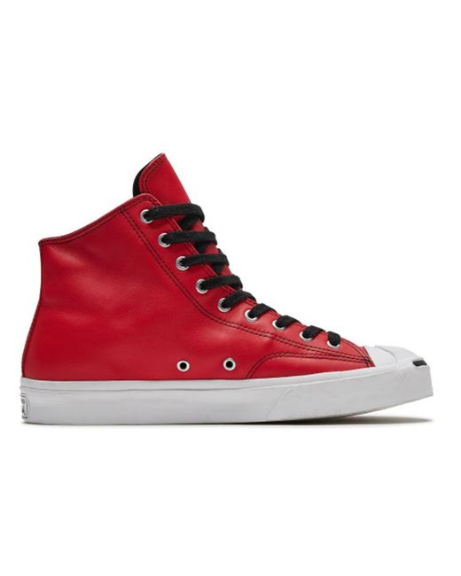 Converse Red Jack Purcell Zip for men