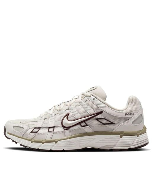 Nike White P-6000 'Bone Sail' for men