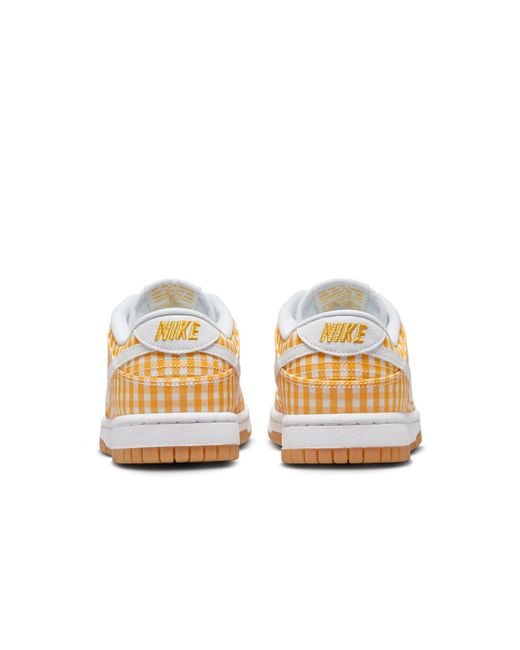 Nike Natural Dunk Low Wmns Yellow Gingham