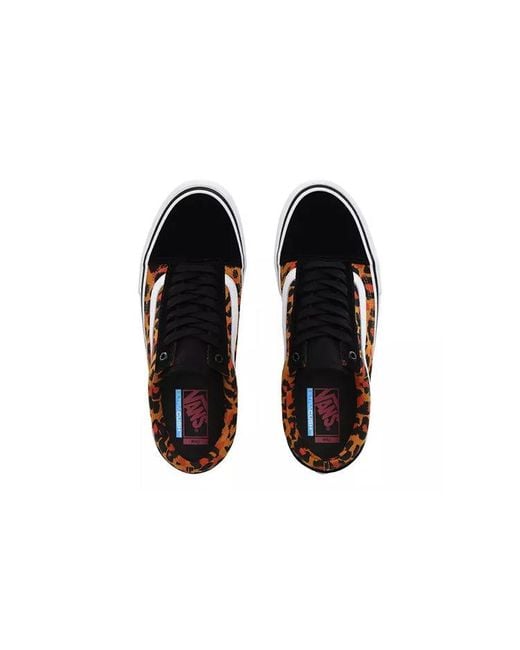 Vans Brown Old Skool Pro 'Leopard' for men