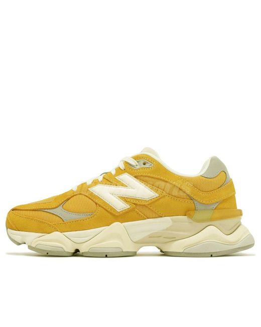 New Balance Yellow 9060 Shoes Suede' for men