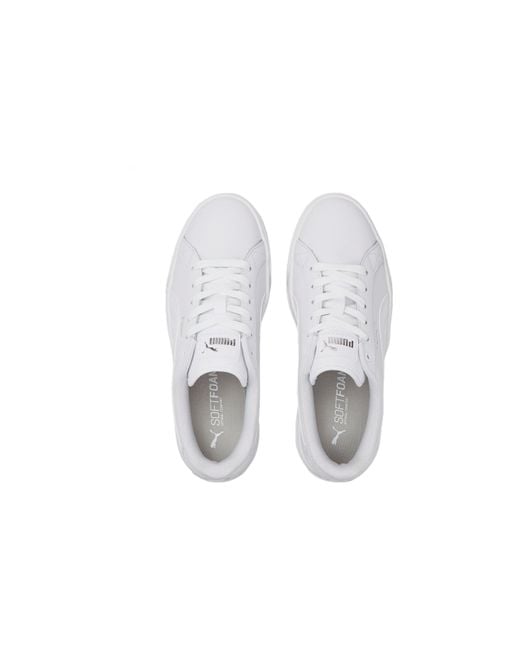 PUMA White (Wmns) Karmen Leather