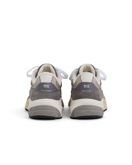 New Balance White 990V6 Made for men